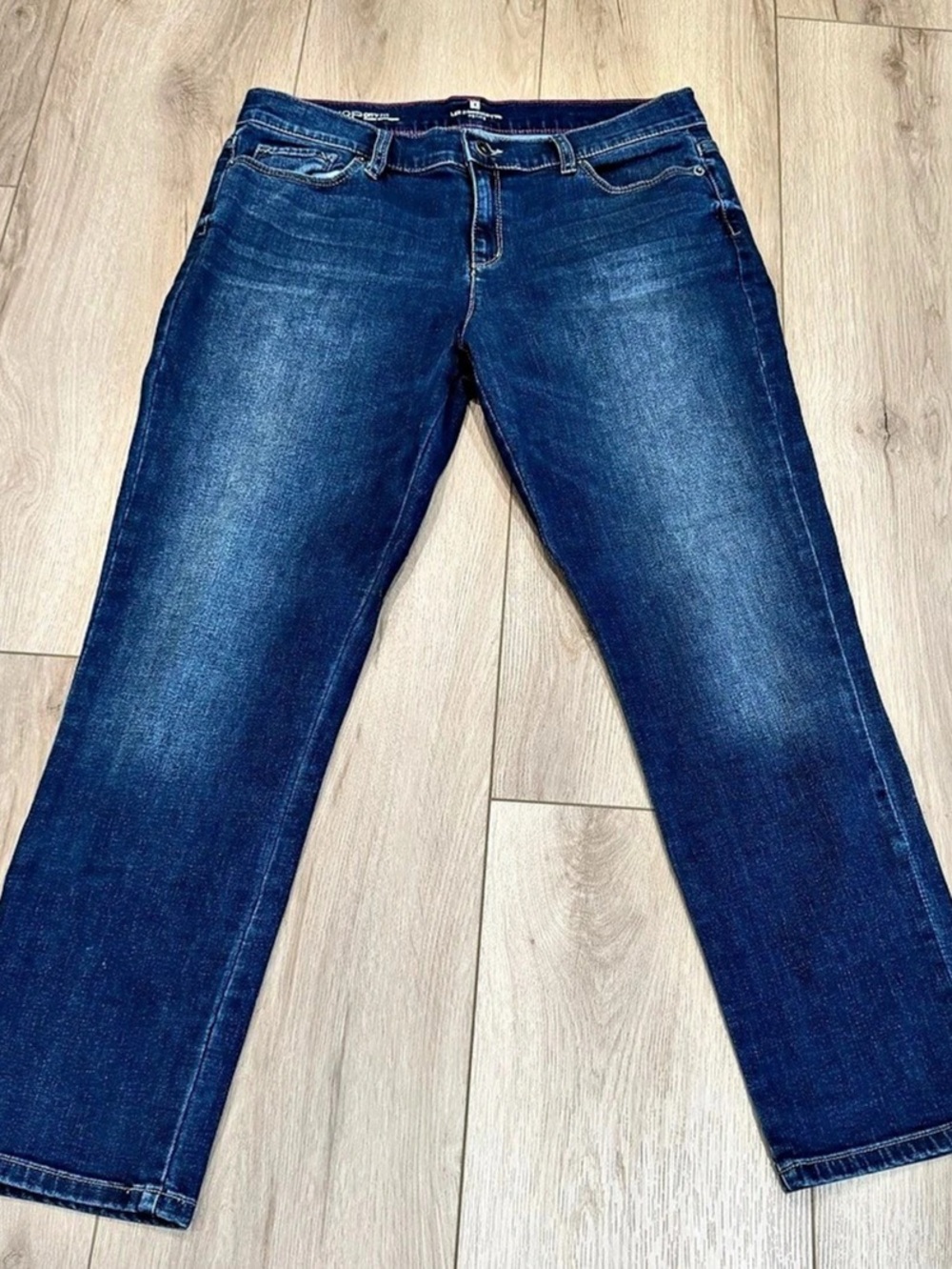 Liz Claiborne City Fit Skinny Boyfriend Jeans